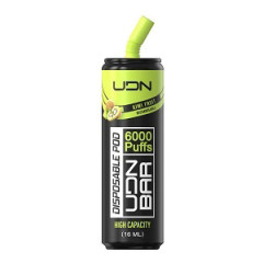 Электронная сигарета UDN BAR Kiwi Fruit 6000 затяжек (УДН Бар Киви)